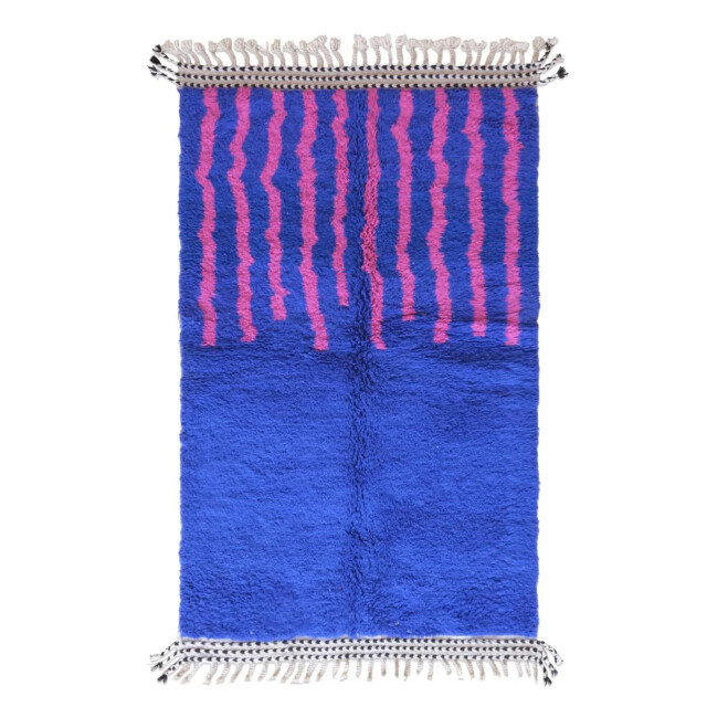 AFK Living Origineel en grafisch berbertapijt van wol 133 x 238 cm 3445866 large