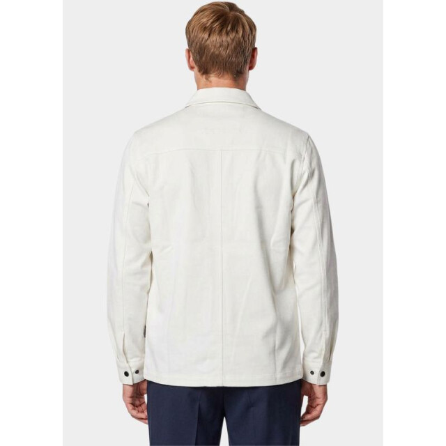 Bos Bright Blue Overshirt 2061/off white 205844 large