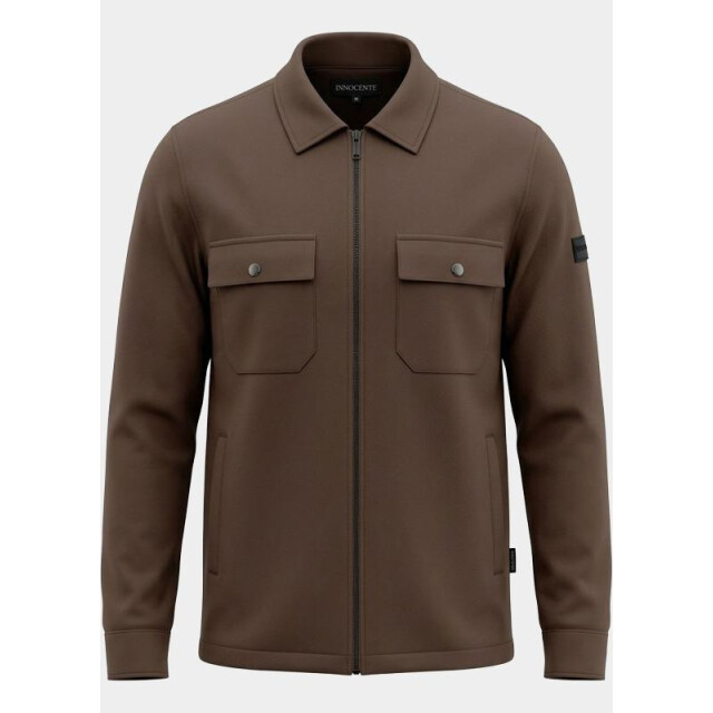 Bos Bright Blue Overshirt 2061/taupe 205842 large