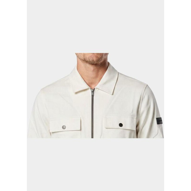 Bos Bright Blue Overshirt 2061/off white 205844 large