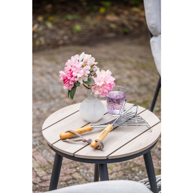 Garden Impressions 5-delige set - 2x loungestoel livorno + voetenbank & tafeltje 3177406 large