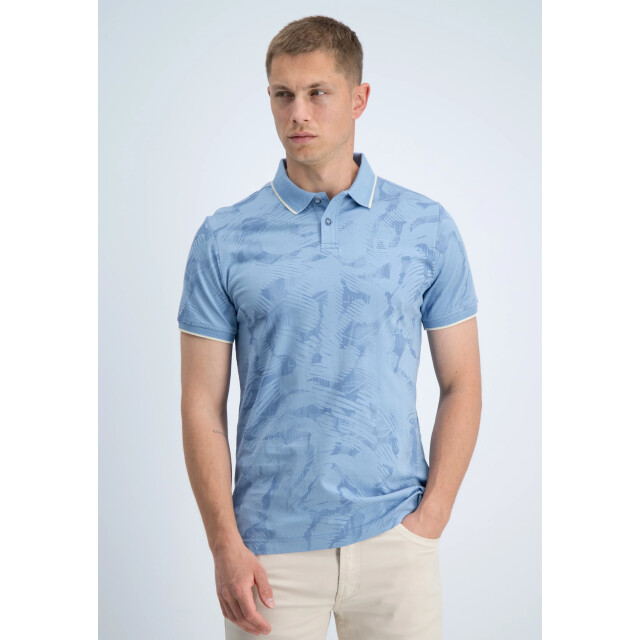 Gabbiano Heren polo 2366218 lovro 224 allure blue Gabbiano Polo 2366218 Lovro 224AllureBlue large