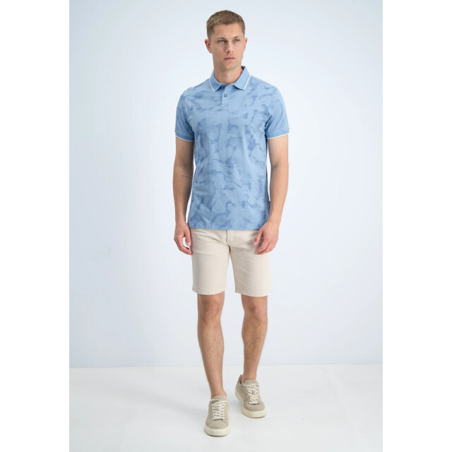 Gabbiano Heren polo 2366218 lovro 224 allure blue Gabbiano Polo 2366218 Lovro 224AllureBlue large