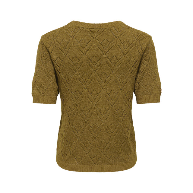 Only Onlsunny s/s structure pullover knt 15350928 large