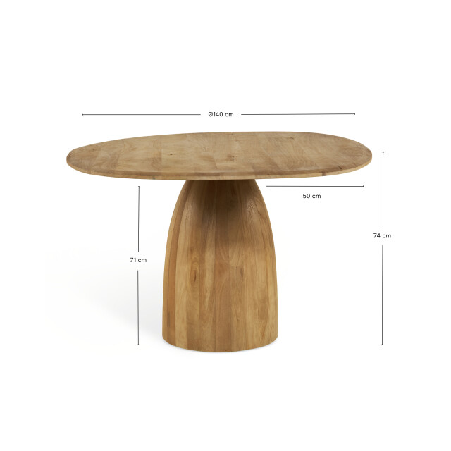 Multifurn Eettafel bora Ø140cm 3620816 large
