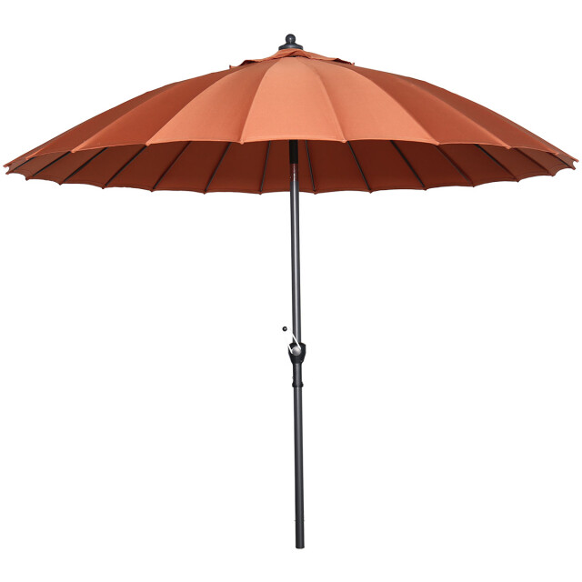 Garden Impressions Manilla parasolset koper met voet 30 kg en hoes 3626177 large