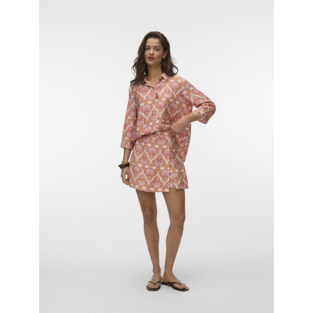 Vero Moda vmevelijn hw skort exp 10349828 snow white langoustino palm 06902.560.0004 large