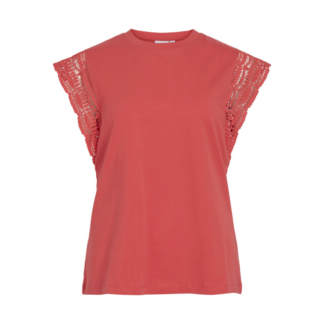 Vila vimandala o-neck s/l top 14114028 hibiscus 06010.640.0041 large