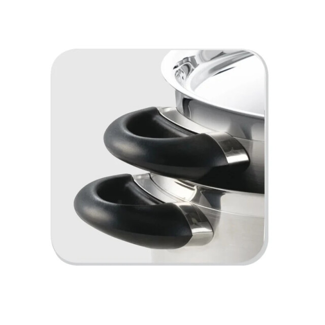 BK Cookware Bk karaat+ kookpannenset 5 delig rvs met natuurlijke reiniger 08721249470806 large