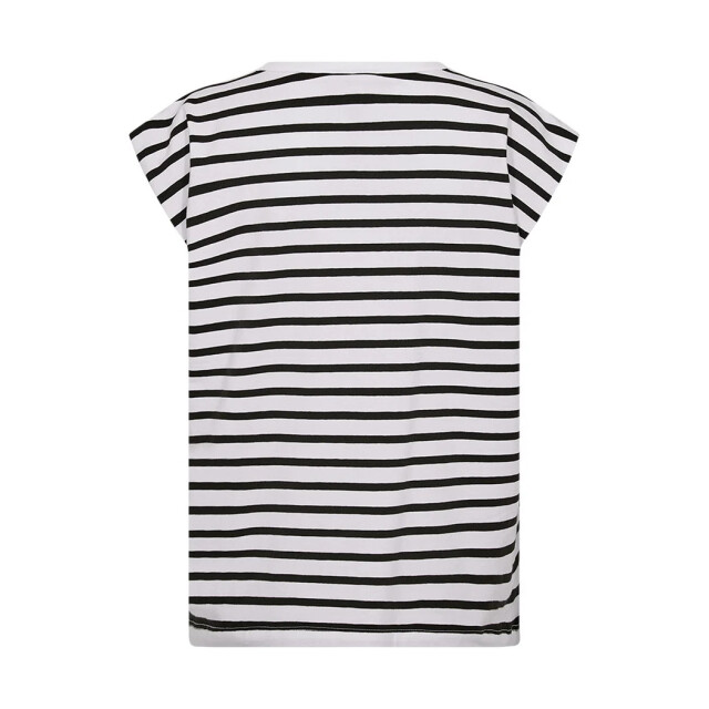 Free Quent Fqfenjal tee brilliant white & coffee bean 208015-1185 large