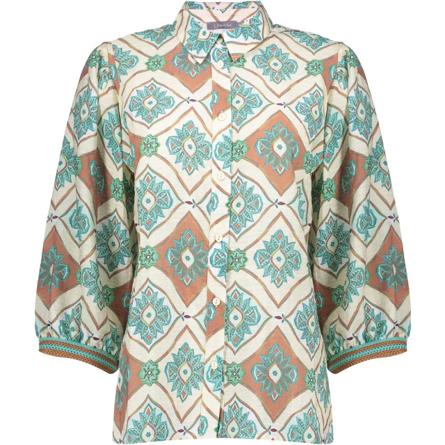 Geisha Blouse aqua 63453-20-000602 large
