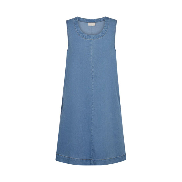 Free Quent Fqsolda dress light blue denim 208365-9451 large