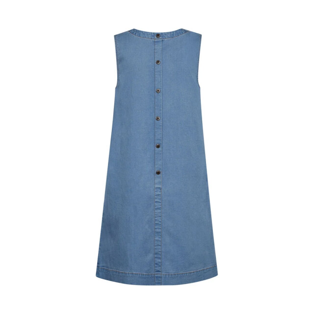 Free Quent Fqsolda dress light blue denim 208365-9451 large