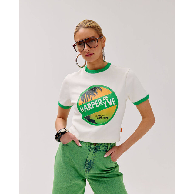 Harper & Yve T-shirt hs6y307 tacotequi Harper & Yve T-shirt HS6Y307 TACOTEQUI large