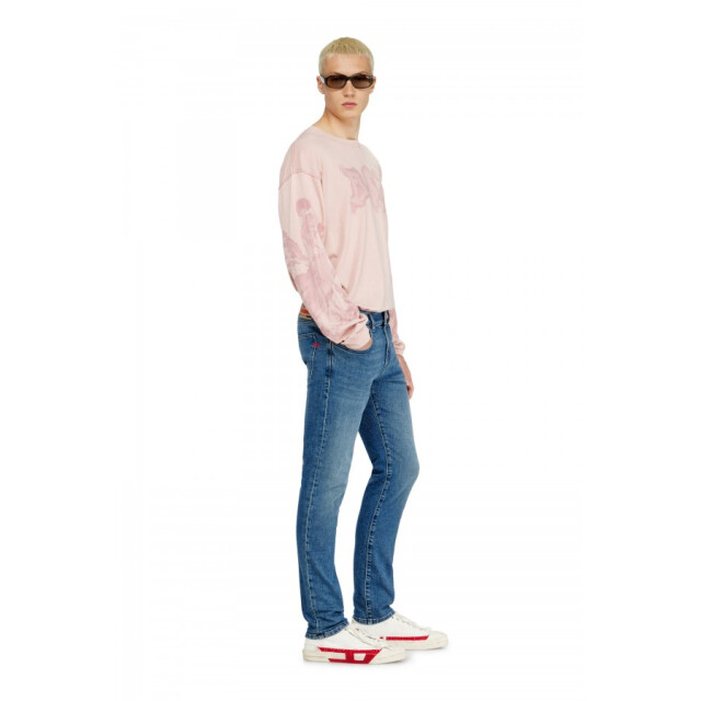 Diesel D-strukt 0hdbk heren denim tapered fit die 0HDBK/D-STRUKT large