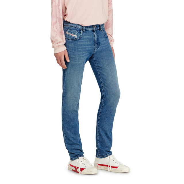 Diesel D-strukt 0hdbk heren denim tapered fit die 0HDBK/D-STRUKT large