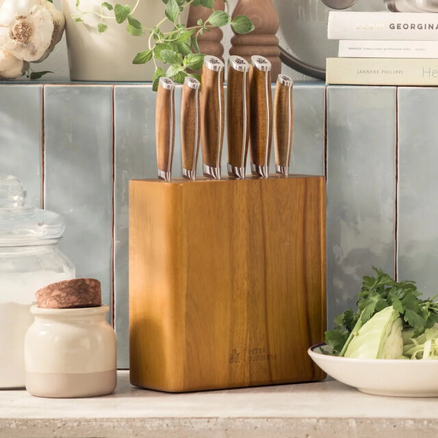 BK Cookware Bk peter goossens keukenmessenblok acaciahout CC010786-001 large