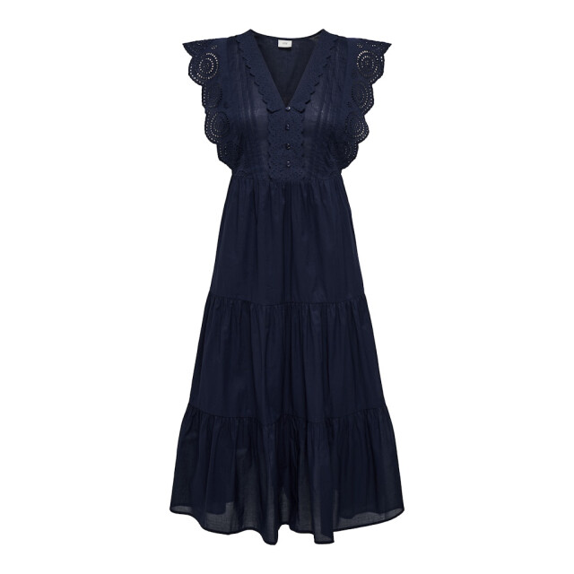 Jacqueline de Yong Jdysara sl lace dress wvn navy 4429.37.0002 large
