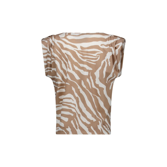 Studio Anneloes Leone zebra vneck top dessin 4389.79.0086 large