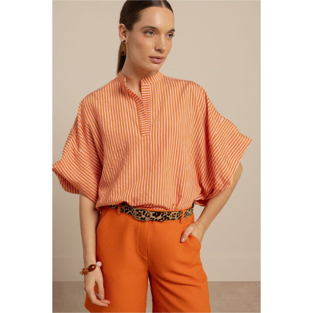 Studio Anneloes Laureen stripe poplin blouse dessin 4382.18.0018 large