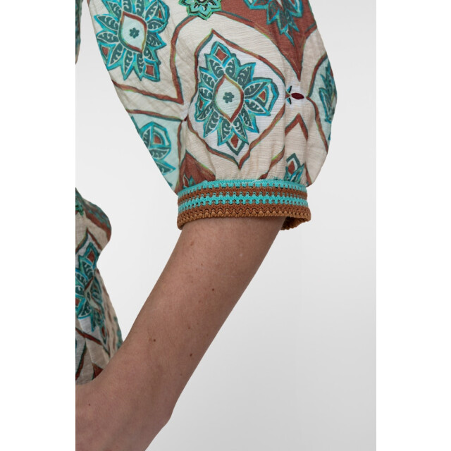 Geisha Blouse ecru dessin 4309.08.0023 large