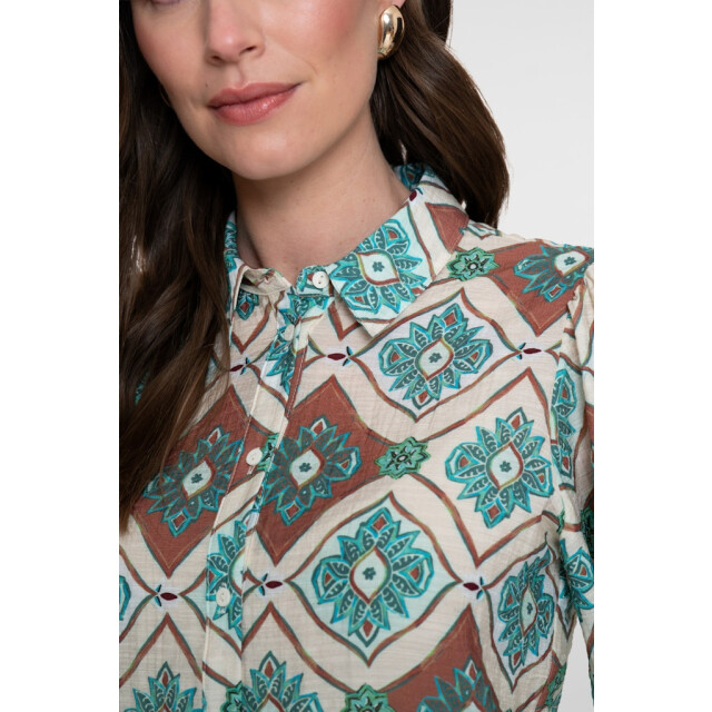 Geisha Blouse ecru dessin 4309.08.0023 large