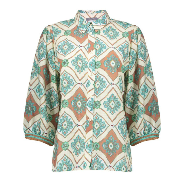 Geisha Blouse ecru dessin 4309.08.0023 large