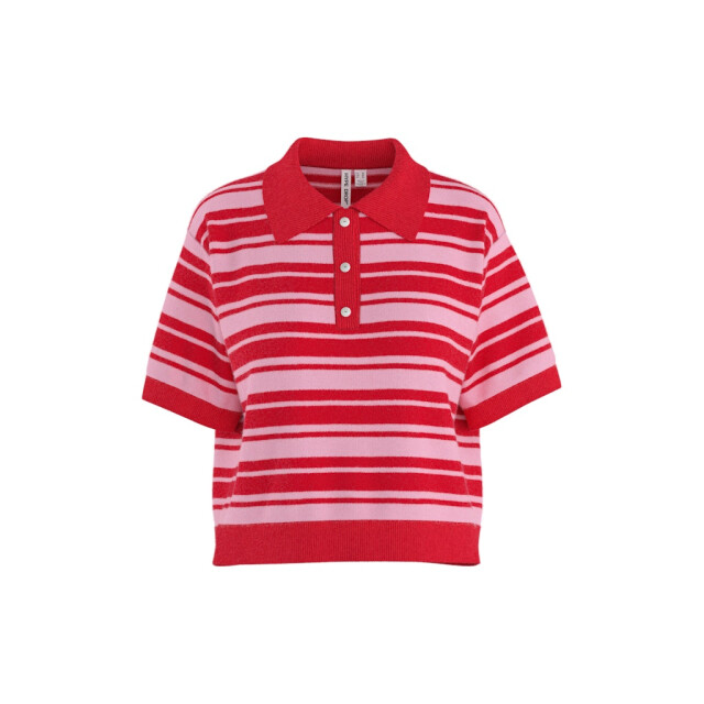 Hypedrop Hdkallie ss boxy polo knit dessin 4359.69.0002 large
