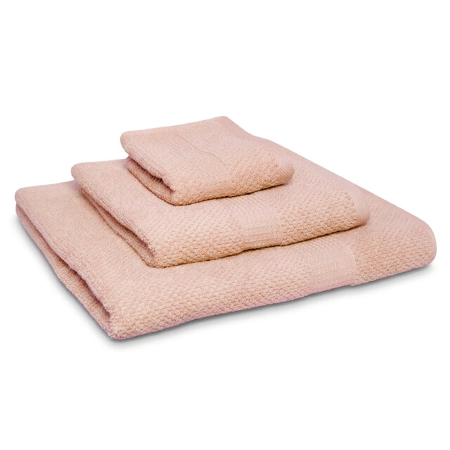 DoubleDry Popcorn weave handdoeken 50x90 cm set van 4 100% katoen 450 g/m2 - 3628064 large