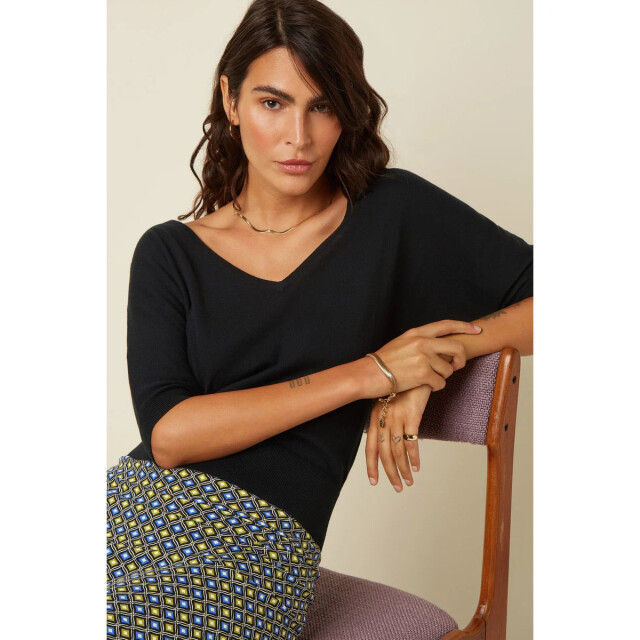 King Louie Valentina top club black 08739-001 large