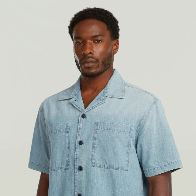 G-Star Bowling 2-pkt regular shirt s\s D28911-E356-J058 large
