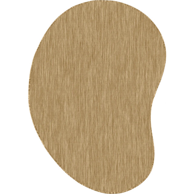Muratap Brussels buitenkleed organisch xl uni jute effen- 240x340 cm organisch 3627921 large