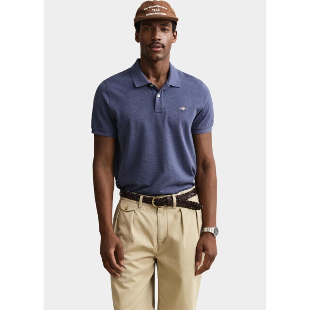 Gant Polo heren reg shield ss pique polo 2210/902 183162 large
