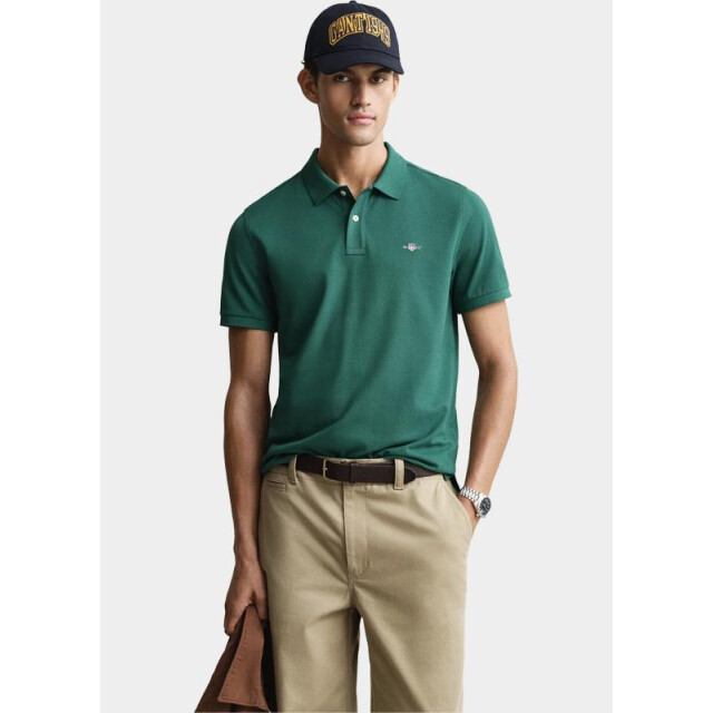 Gant Polo heren regular fit shield piqué pol 2210/373 209461 large