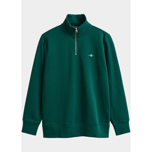 Gant Half zip sweater heren shield sweatshirt met korte r 2008005/373 209466 large