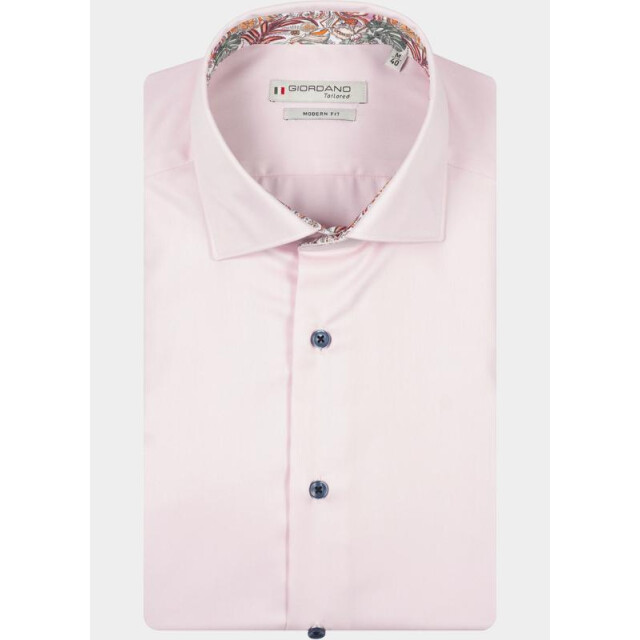 Giordano Overhemd korte mouw heren ticino short sleeve semi cuta 616815/51 207055 large