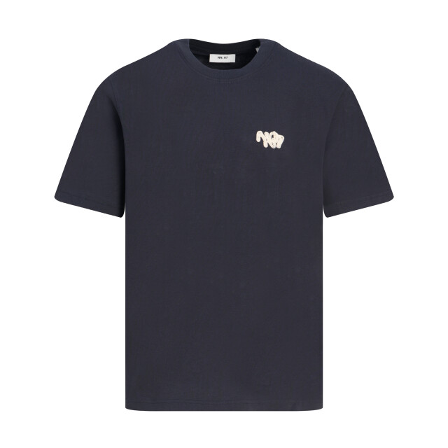 NN07 T-shirt donker 110177-001-M large