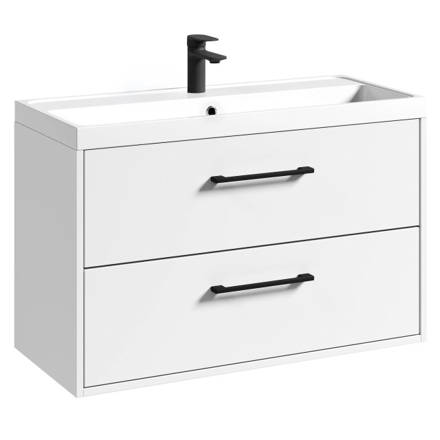 Badplaats Badkamermeubel florence 01 80 x 40 cm – hoogglans – hangend 3629182 large