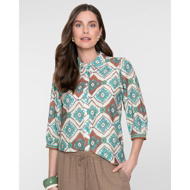 Geisha Blouse lange mouw 63453-20 Geisha Blouse lange mouw 63453-20 large