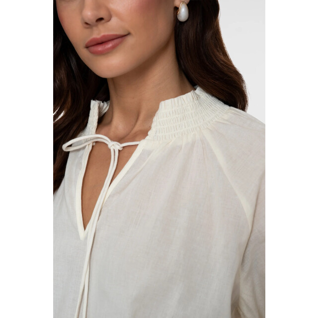 Geisha 63434 10 blouse embroidered sleeves off white 63434 10 large
