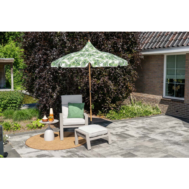 Garden Impressions Aloha parasolset Ø200 cm palm green 3626952 large