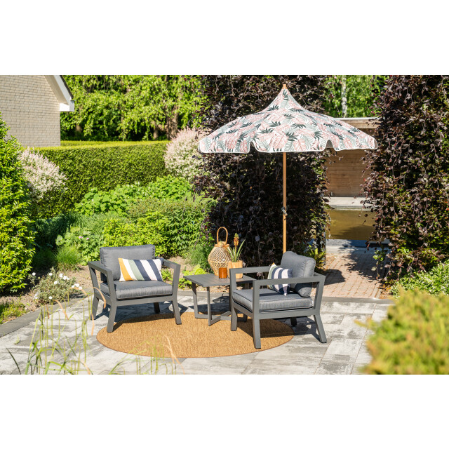 Garden Impressions Aloha parasolset Ø200 cm palm forest 3626953 large