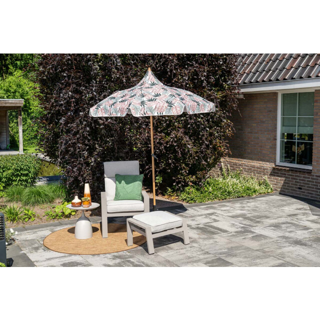 Garden Impressions Aloha parasolset Ø200 cm palm forest 3626953 large