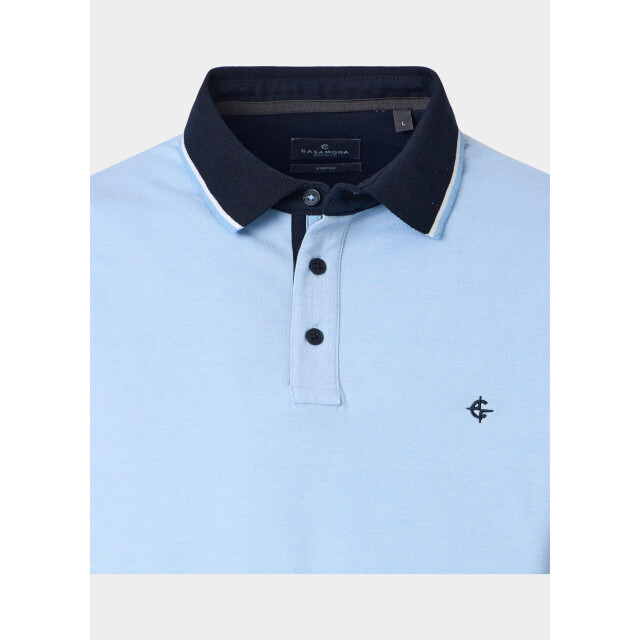 Casamoda Polo korte mouw polo 2-tone pq 126320101/102 204701 large