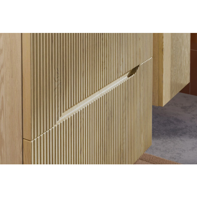 Badplaats Badkamermeubel nordic 60 cm – – hangend badmeubel met 2 lades 3584420 large