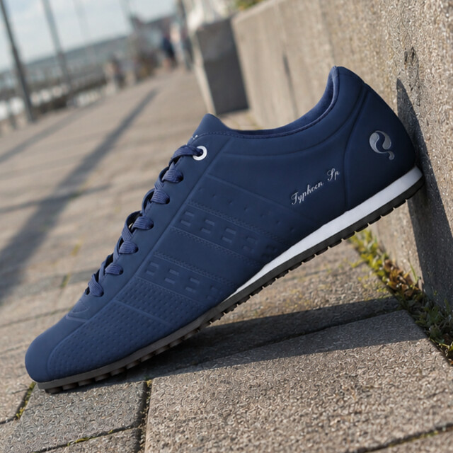 Q1905 Sneaker typhoon sp one midden/ wit QM1253809-646-1 large