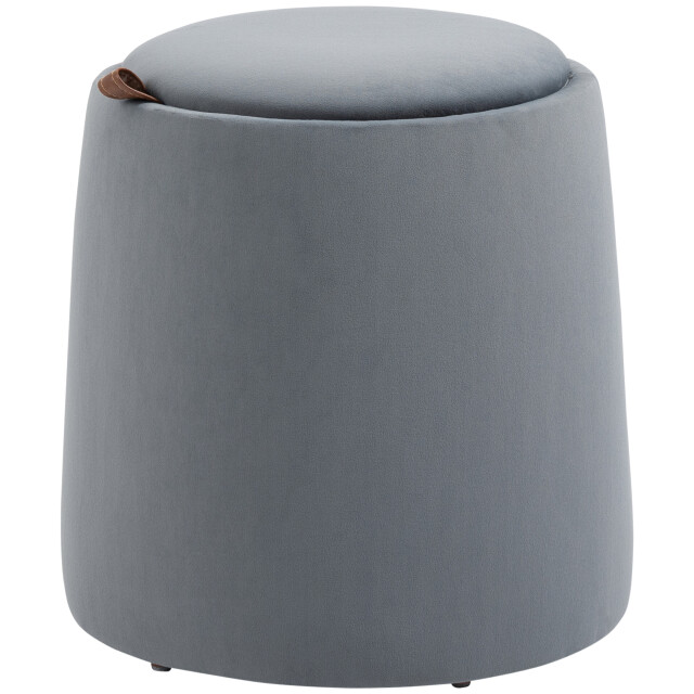 4goodz Poef 2-in-1 ottomaanse kruk voetebank met opbergvak 44x47 cm 3633882 large