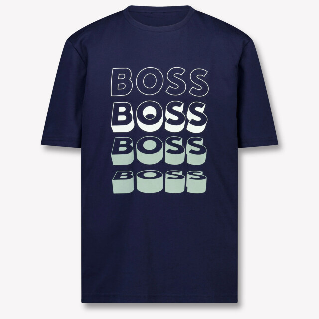 Hugo Boss Kinder jongens t-shirt in 2016604370140 large