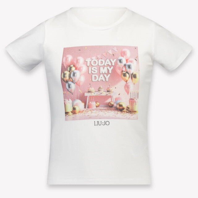Liu Jo Kinder meisjes t-shirt in 2016604513998 large