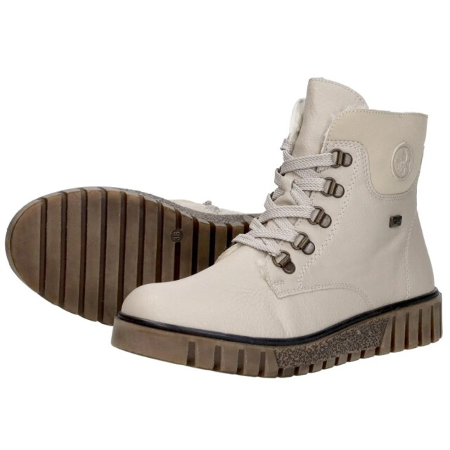 Rieker Beige veterlaars y3433-60 Y3433-60 large